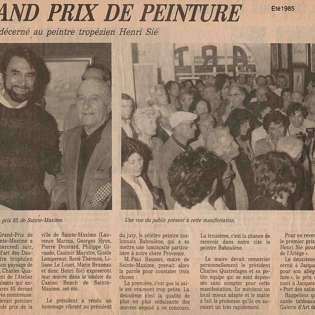 article ancien